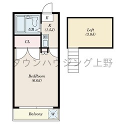 Kハイムの物件間取画像